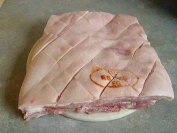 Krustenbraten vom Schweinebauch - Rezept - Bild Nr. 2