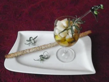 Rezept: Eingelegter Ziegenkäse Bild Nr. 2 Eingelegter Ziegenkäse - Rezept - Bild Nr. 2