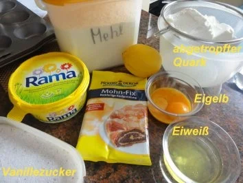 Rezept: Muffin: KÄSEKUCHENMUFFIN mit Mohnkern Bild Nr. 3 Muffin: KÄSEKUCHENMUFFIN mit Mohnkern - Rezept - Bild Nr. 3