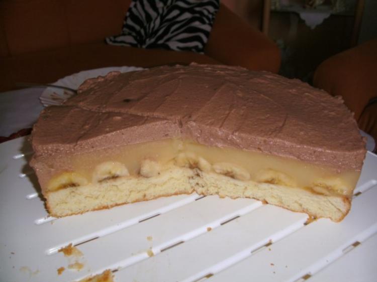 Bananentorte Mit Eier Und Zucker Rezept Mit Bild Kochbar De