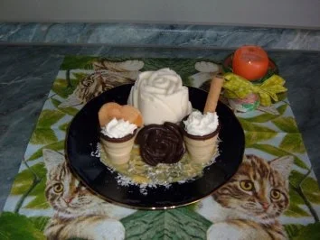 Eis : Kokos - Eierlikör - Rezept - Bild Nr. 2