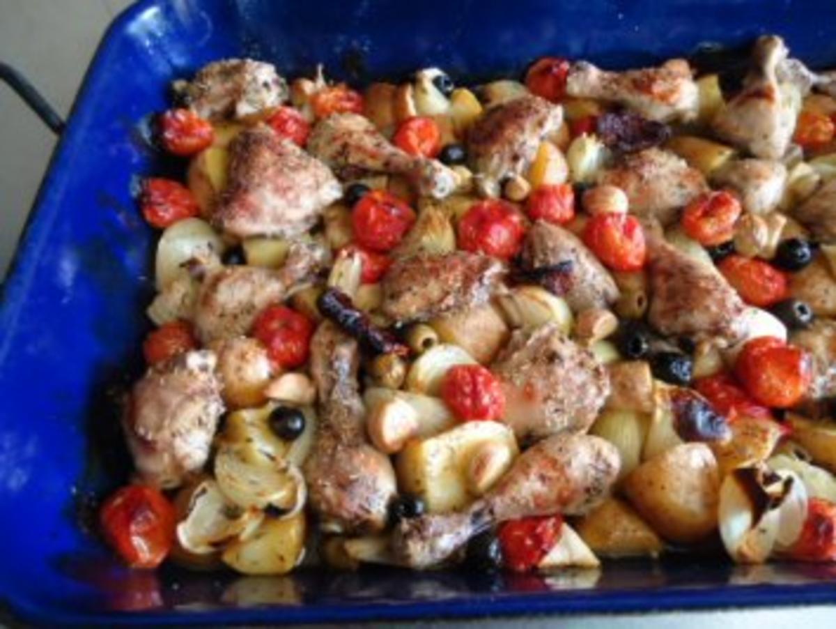 Mediteranes Huhn - Rezept - Bild Nr. 4