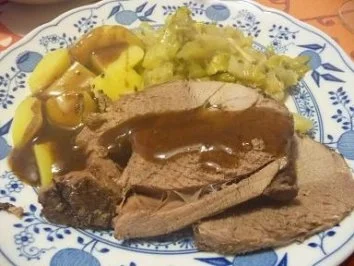 Lammkeulenbraten mit Spitzkohl - Rezept - Bild Nr. 12