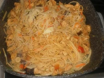 Spaghettipfanne Asia - Rezept - Bild Nr. 10