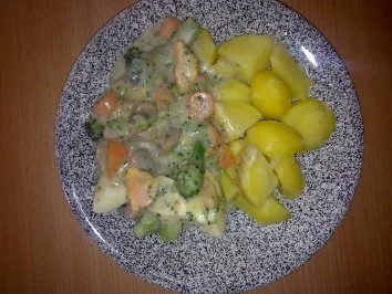 Rezept: Eiergerichte: Eierragout mit Champignons Eiergerichte: Eierragout mit Champignons - Rezept