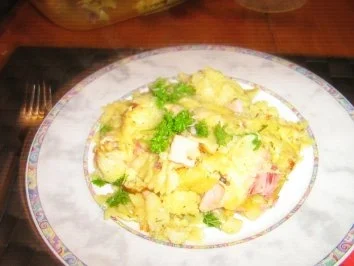 Nudel-Schinken-Auflauf mit Blumenkohl - Rezept - Bild Nr. 5