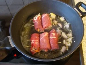 Dreierlei Rouladenspieße - Rezept - Bild Nr. 4
