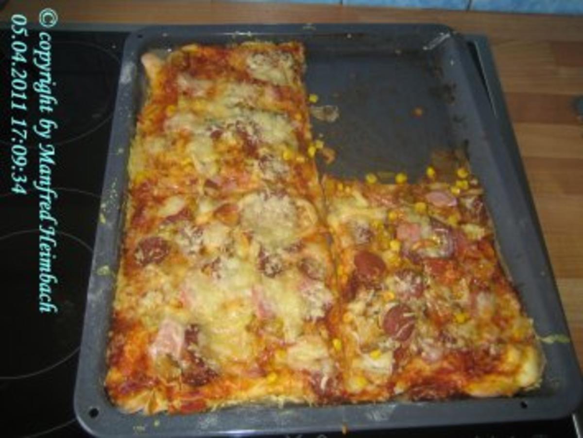 Pizza - Pizza per il mio Ingrid – Pizza für Ingrid - Rezept