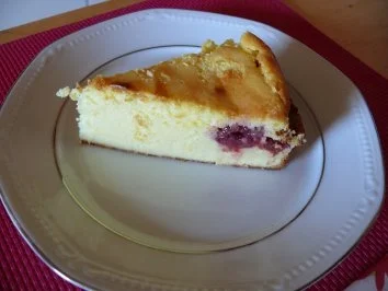 Rezept: Käse-Kirsch-Kuchenzwerg Käse-Kirsch-Kuchenzwerg - Rezept