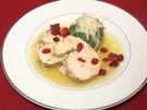 Milch-Putenbraten mit Spinatklößen - Rezept