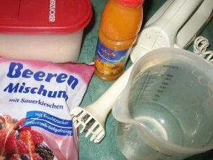 Dessert - Sorbet von roten Beeren - Rezept - Bild Nr. 2