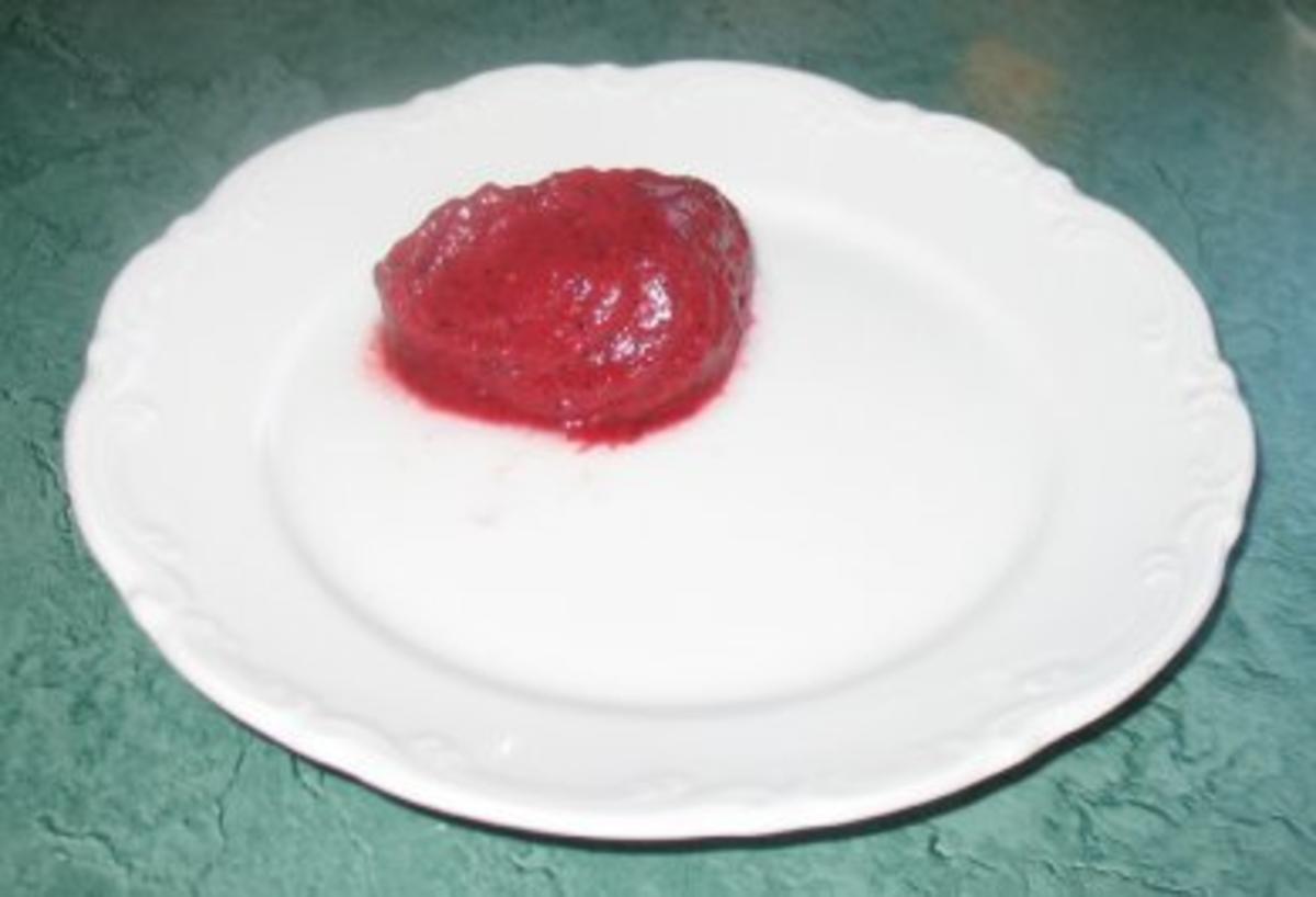 Dessert - Sorbet von roten Beeren - Rezept - Bild Nr. 5