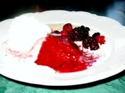 Dessert - Sorbet von roten Beeren - Rezept