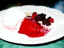 Dessert - Sorbet von roten Beeren - Rezept