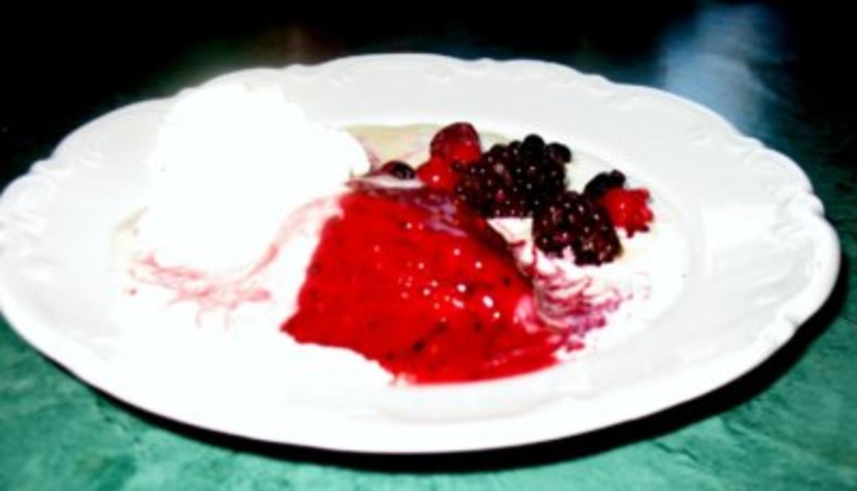 Dessert - Sorbet von roten Beeren - Rezept By chrissi720