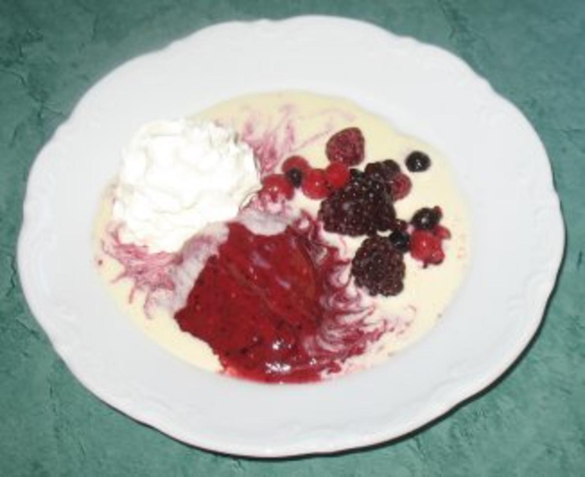 Dessert - Sorbet von roten Beeren - Rezept - Bild Nr. 6