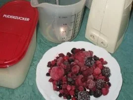 Dessert - Sorbet von roten Beeren - Rezept - Bild Nr. 3
