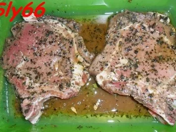 Fleischgerichte:Koteletts mit Erbsenreis und Fisolen - Rezept - Bild Nr. 8