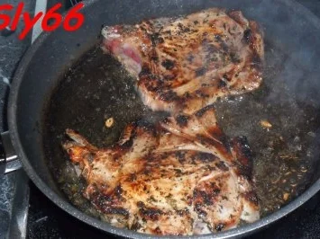 Fleischgerichte:Koteletts mit Erbsenreis und Fisolen - Rezept - Bild Nr. 10