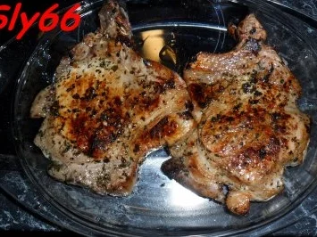 Fleischgerichte:Koteletts mit Erbsenreis und Fisolen - Rezept - Bild Nr. 11