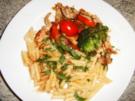 Geschnetzelte Gemüsepfanne - Rezept