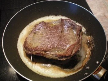 Hirtensteak mit Kräuterbutter - Rezept - Bild Nr. 5