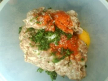 Tomaten-Nudelauflauf mit Hackbällchen - Rezept - Bild Nr. 3