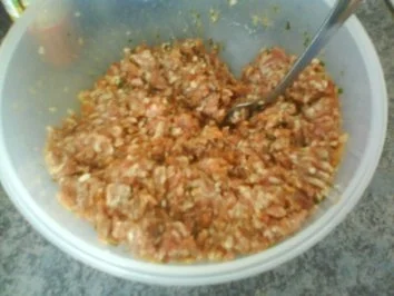 Tomaten-Nudelauflauf mit Hackbällchen - Rezept - Bild Nr. 4