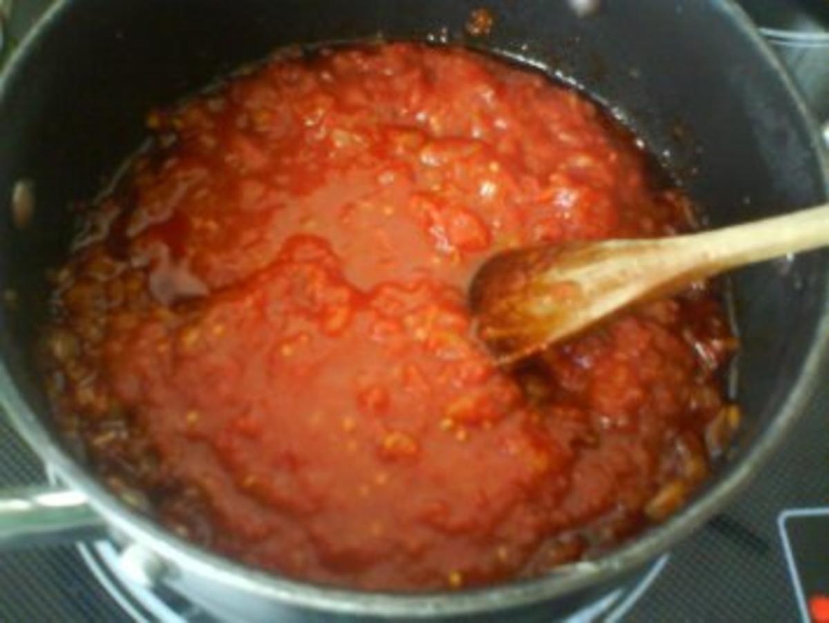 Tomaten-Nudelauflauf mit Hackbällchen - Rezept - Bild Nr. 10