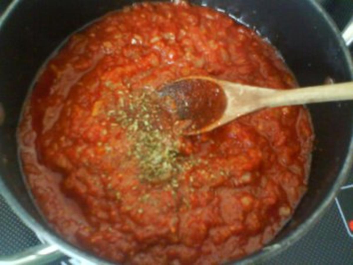 Tomaten-Nudelauflauf mit Hackbällchen - Rezept - Bild Nr. 11