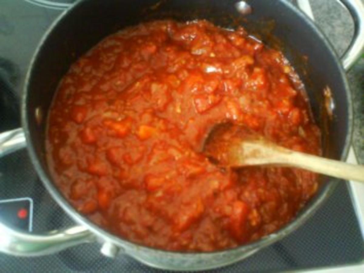 Tomaten-Nudelauflauf mit Hackbällchen - Rezept - Bild Nr. 13