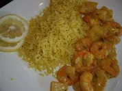 Garnelen in Kokossauce - Rezept