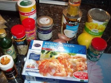 Rezept: Garnelen in Kokossauce Bild Nr. 3 Garnelen in Kokossauce - Rezept - Bild Nr. 3