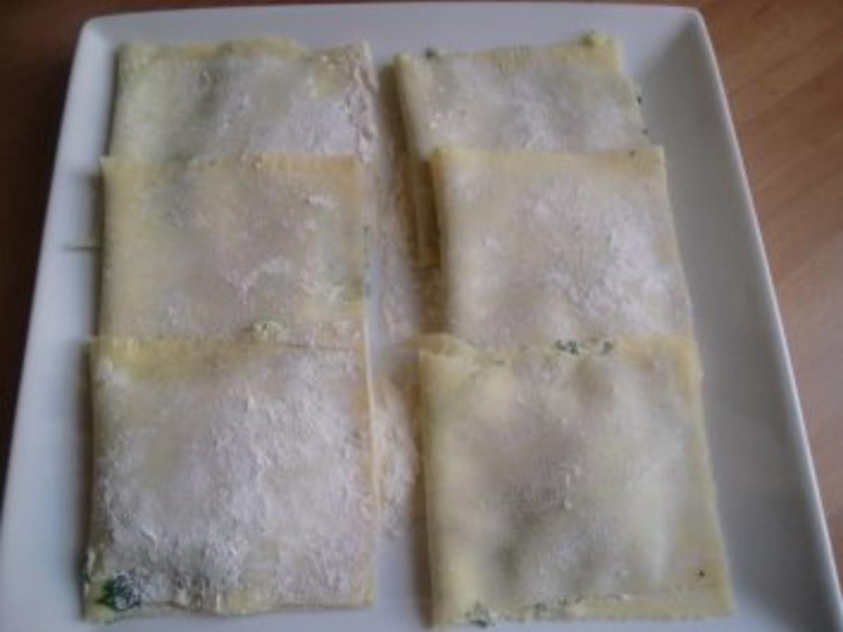 Bärlauch Ziegenkäse Ravioli - 652 kcal/100g