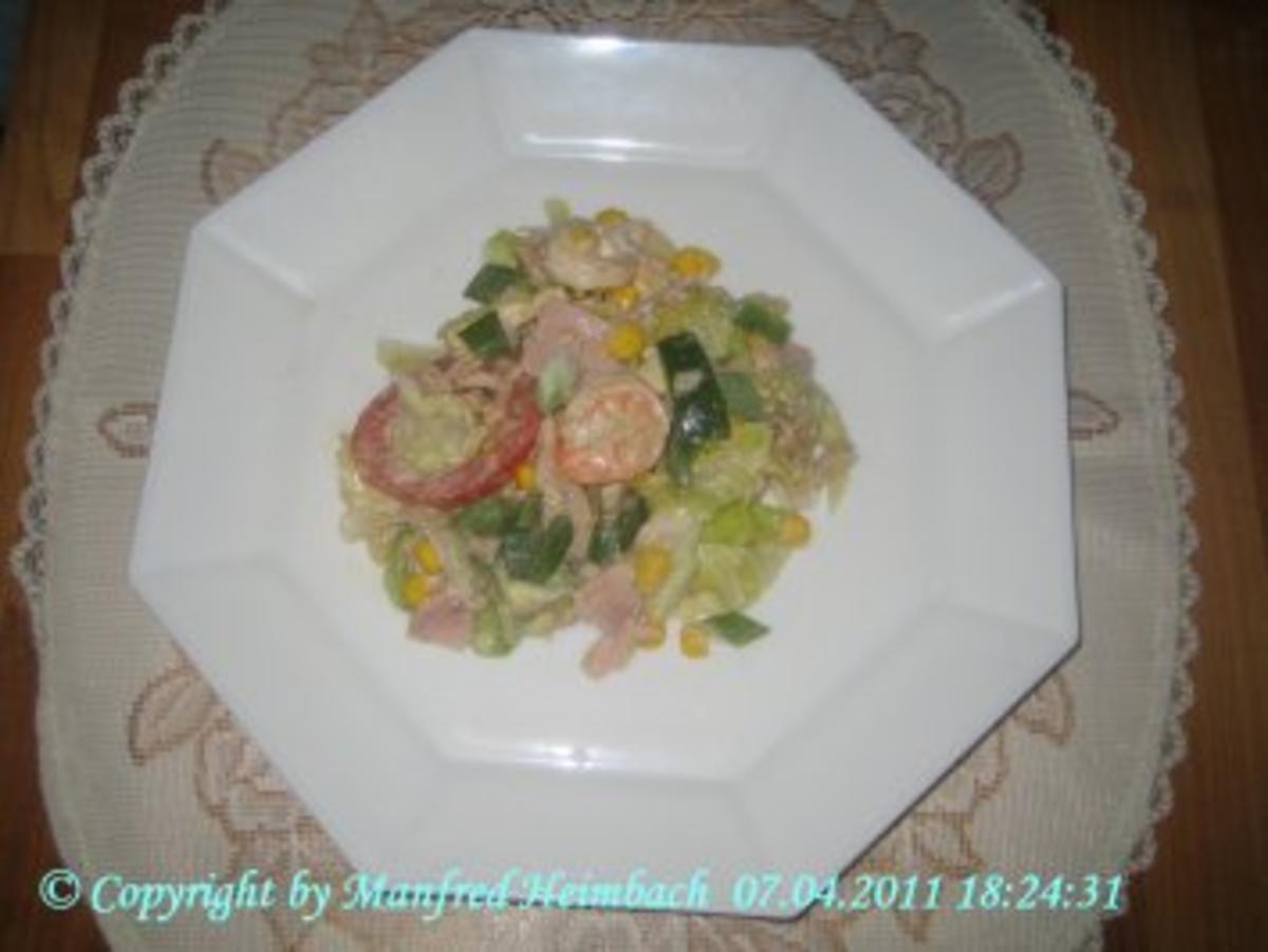 Salate – Insalata mista a’la Manfred – Gemischter Salat - Rezept