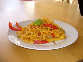 Gyros-Spätzle-Pfanne - Rezept