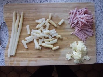 Spargel Omelett Dieter´s Art - Rezept