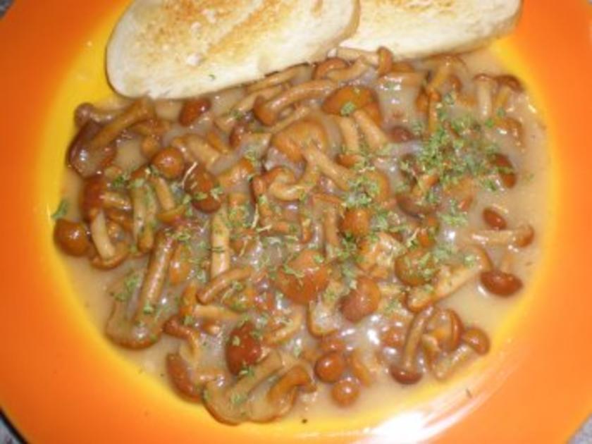 Pilzragout mit Waldpilze und Zwiebel - Rezept mit Bild - kochbar.de