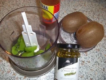 Gebackener Camembert mit Kiwisauce - Rezept - Bild Nr. 2