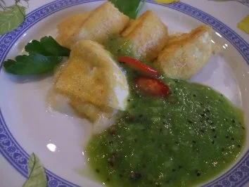 Gebackener Camembert mit Kiwisauce - Rezept - Bild Nr. 8