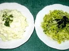 Salat/Beilage - Eisbergsalat ...mit Kräuter-, Schmand- oder Sahnedressing - Rezept