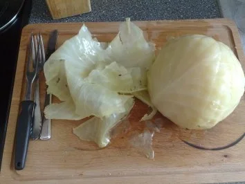 Rezept: Krautpudding mit heller Sauce Bild Nr. 3 Krautpudding mit heller Sauce - Rezept - Bild Nr. 3