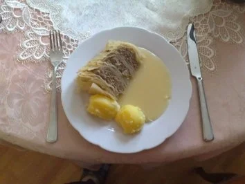 Rezept: Krautpudding mit heller Sauce Bild Nr. 8 Krautpudding mit heller Sauce - Rezept - Bild Nr. 8