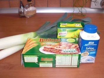 Rezept: Lauch-Lasagne mit Hack Bild Nr. 4 Lauch-Lasagne mit Hack - Rezept - Bild Nr. 4