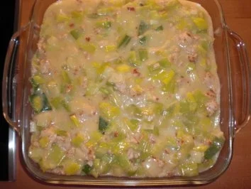 Rezept: Lauch-Lasagne mit Hack Bild Nr. 11 Lauch-Lasagne mit Hack - Rezept - Bild Nr. 11