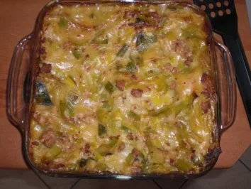 Rezept: Lauch-Lasagne mit Hack Bild Nr. 12 Lauch-Lasagne mit Hack - Rezept - Bild Nr. 12