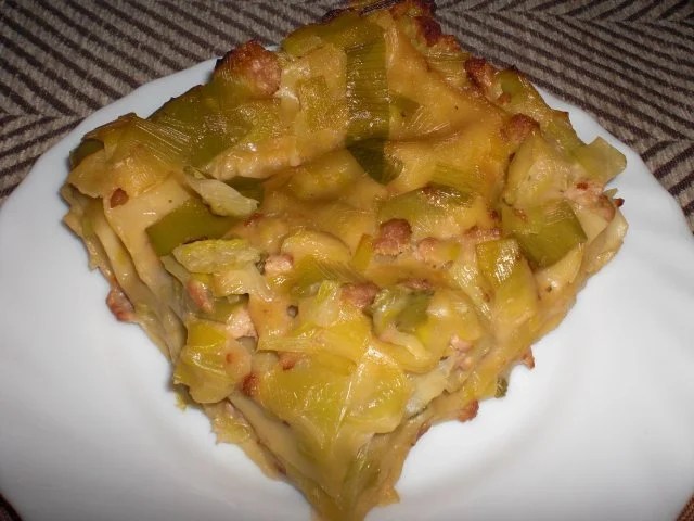 Rezept: Lauch-Lasagne mit Hack Bild Nr. 3 Lauch-Lasagne mit Hack - Rezept - Bild Nr. 3