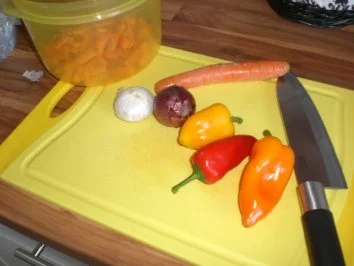 Rezept: Michi's Gemüse-Reis-Pfanne Bild Nr. 2 Michi's Gemüse-Reis-Pfanne - Rezept - Bild Nr. 2