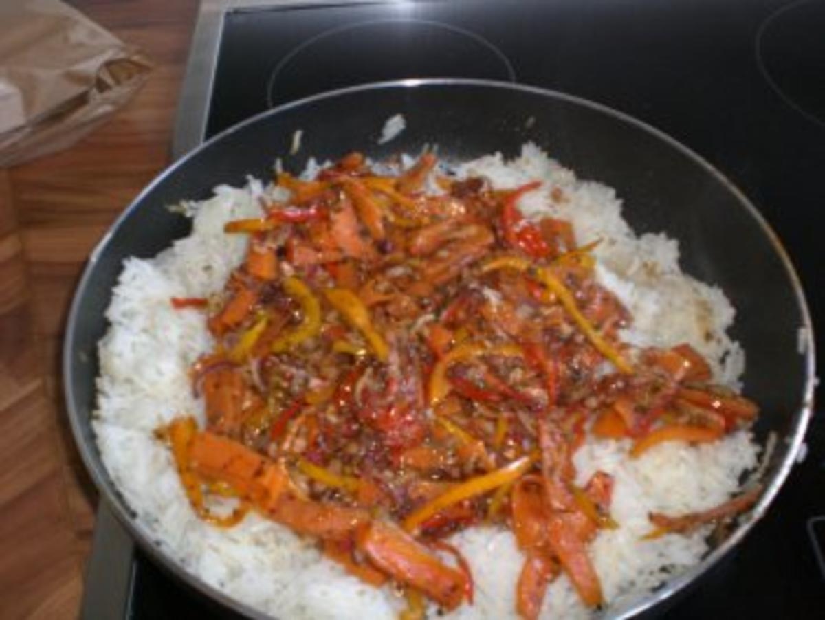 Michi's Gemüse-Reis-Pfanne - Rezept - Bild Nr. 5