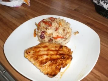 Rezept: Michi's Gemüse-Reis-Pfanne Bild Nr. 6 Michi's Gemüse-Reis-Pfanne - Rezept - Bild Nr. 6